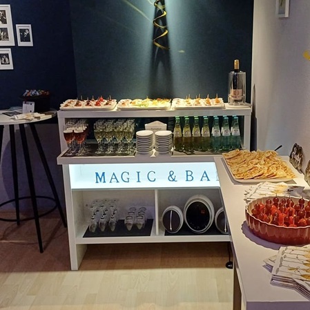silvester mit fingerfood buffet